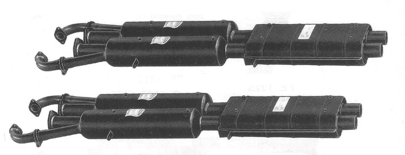 ANSA FE 1325 Fuel system - Exhaust code 1306 compatible with: ANSA ANSA, FERRARI 365 GTC4 